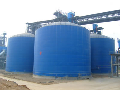 乳山水泥钢板库改造