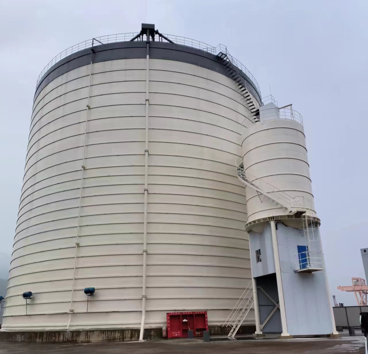 乳山10万吨水泥钢板库