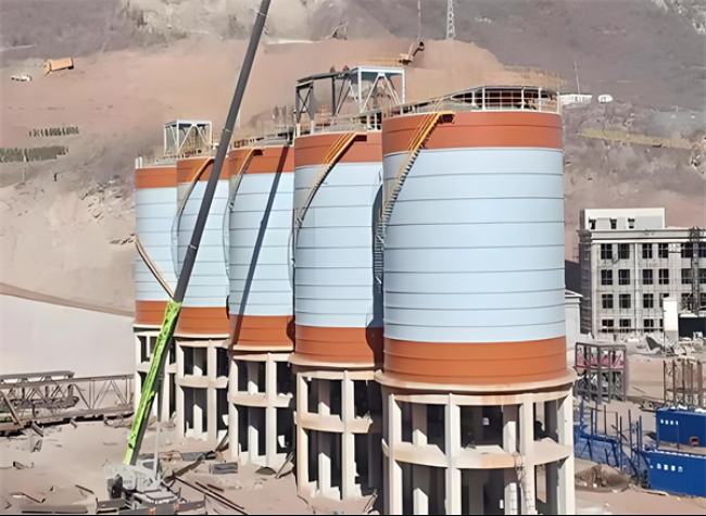 乳山高架钢板仓